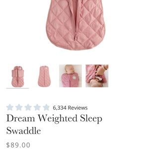 Dreamland baby weighted swaddle. Never used only washed